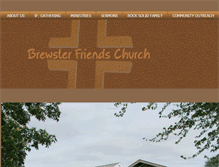 Tablet Screenshot of brewsterfriends.com